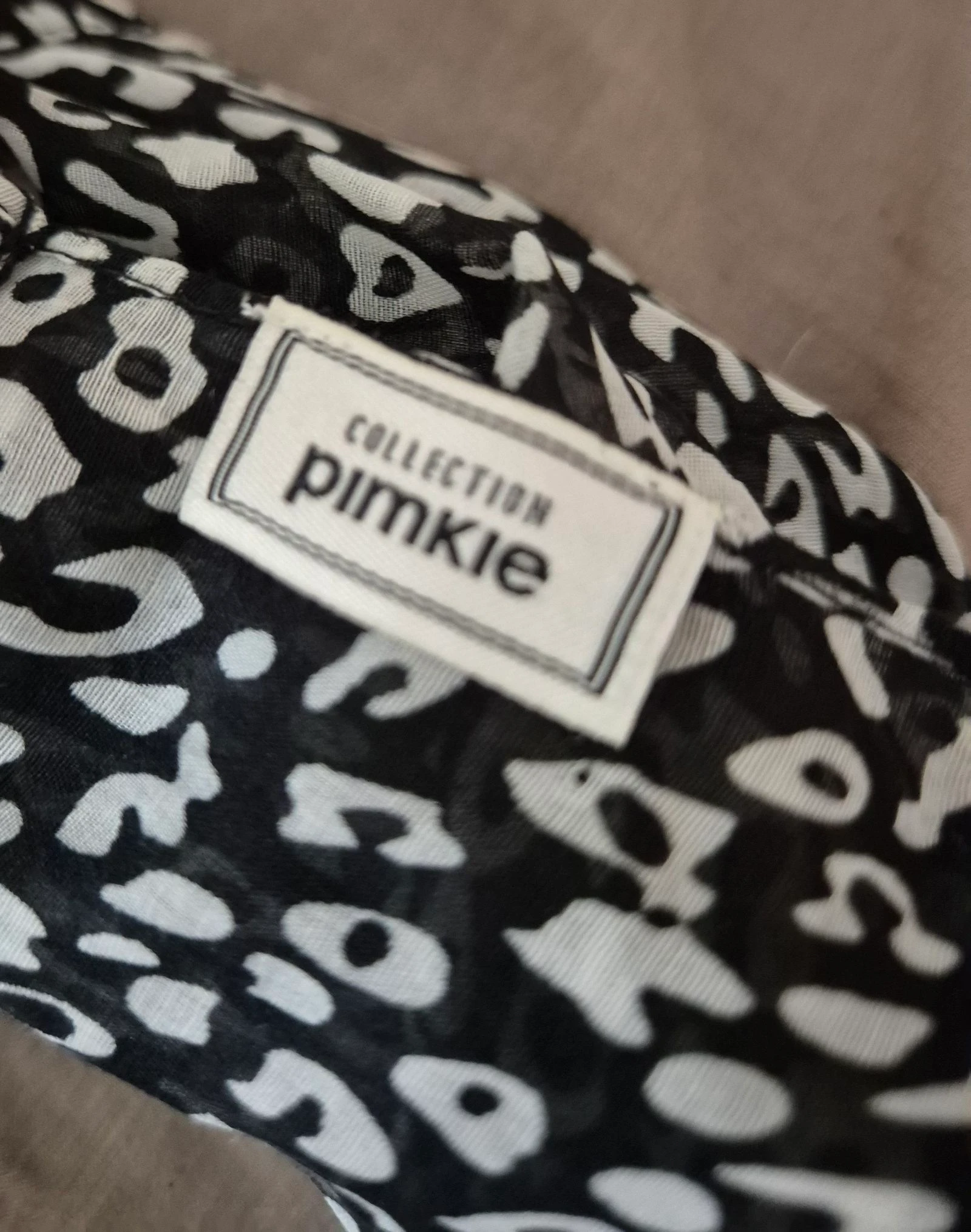 Unused animal print collar Pinkie – photo 2